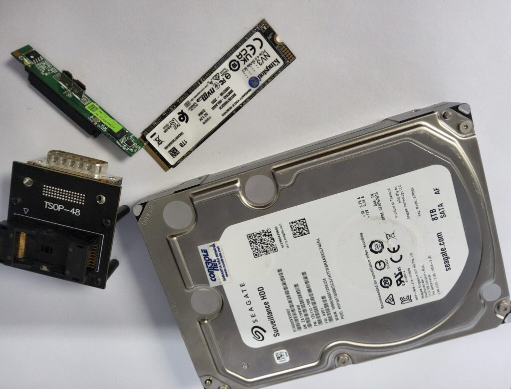 Recuperação de dados profissional de HD e SSD no Instituto do HD.